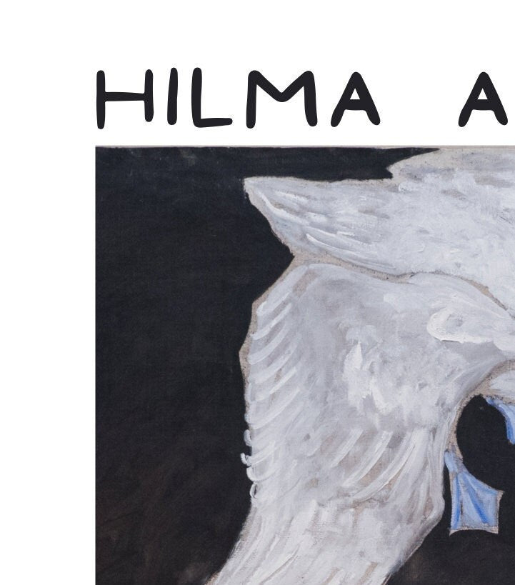 Hilma af Klint - The Swan No. 1 - Abstract Art Print