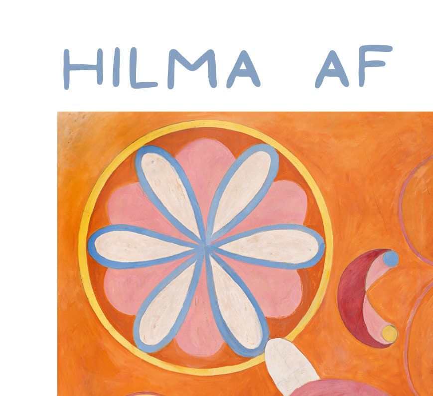 Hilma Af Klint - The Ten Largest No 4 Childhood - Fine Art Print