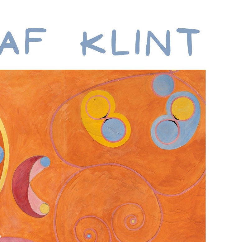 Hilma Af Klint - The Ten Largest No 4 Childhood - Fine Art Print