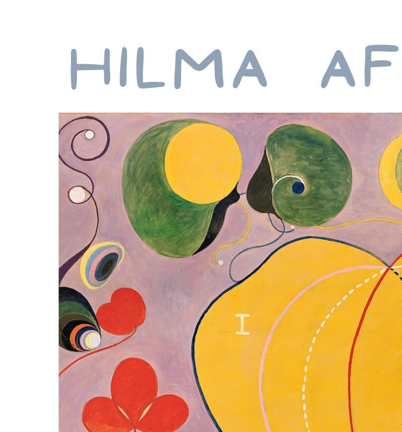 Hilma Af Klint - The Ten Largest No 7 - Adulthood Fine Art Print