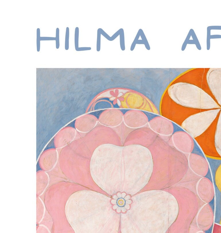 Hilma Af Klint - The Ten Largest No2 - Childhood Fine Art Print