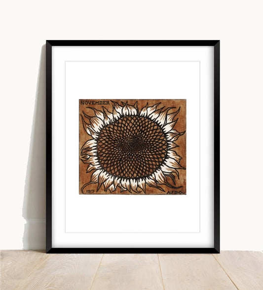 Sunflower Print, Julie de Graag