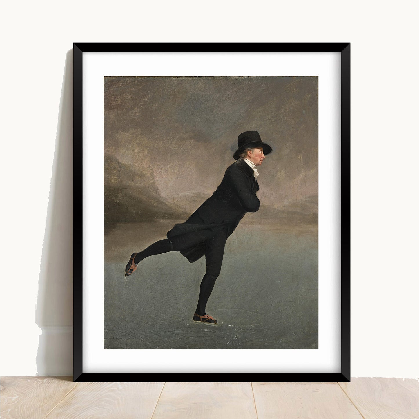 The Skating Minister Print: Henry Raeburn Vintage Art (A4/A3)