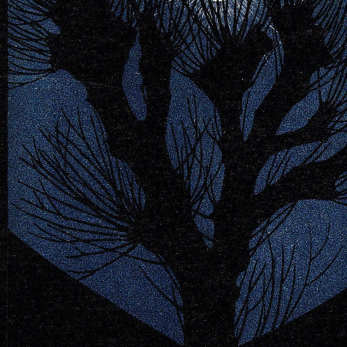 Julie de Graag Moon Print: Art Nouveau Night Landscape (A4/A3)