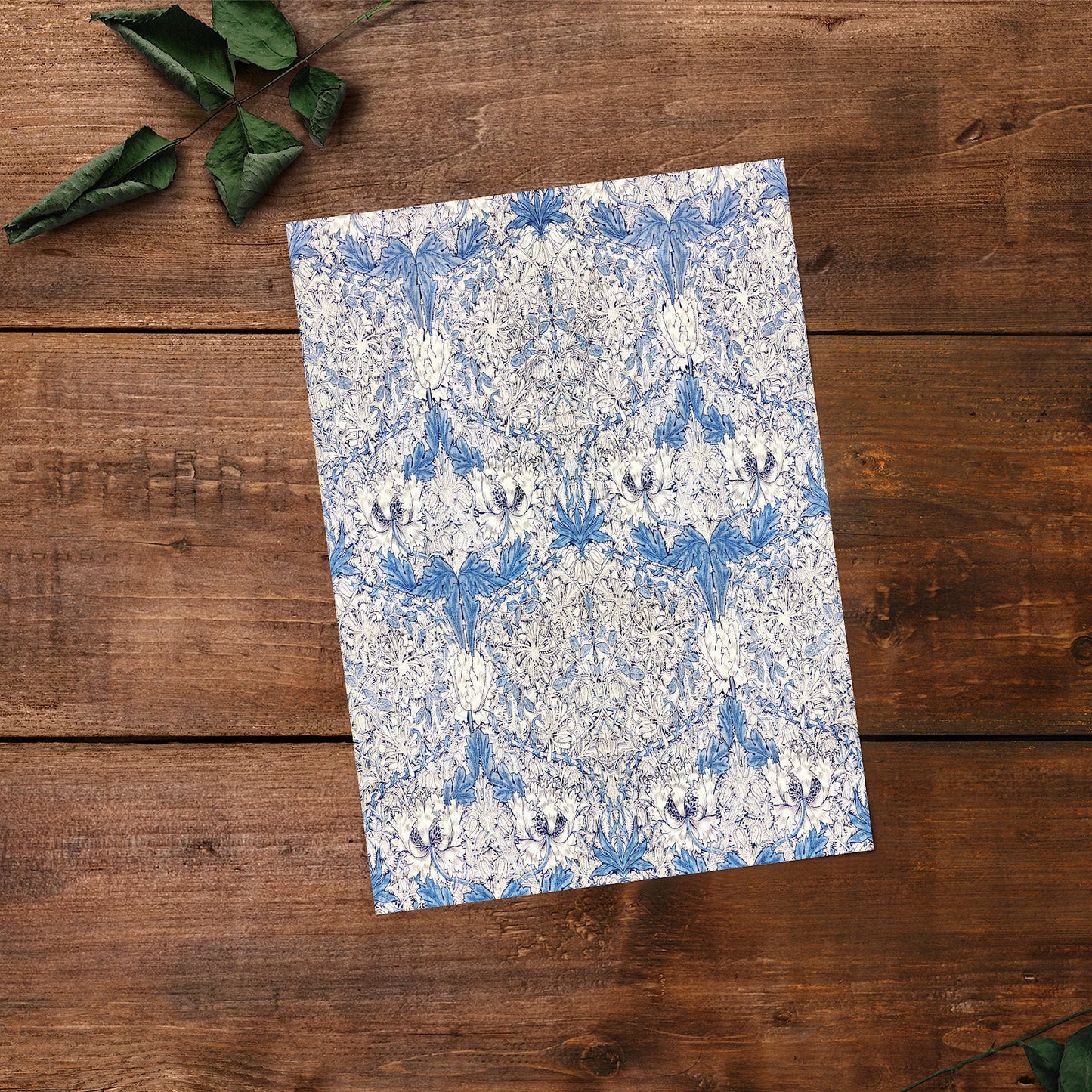 William Morris Honeysuckle Print: Vintage Arts & Crafts Poster