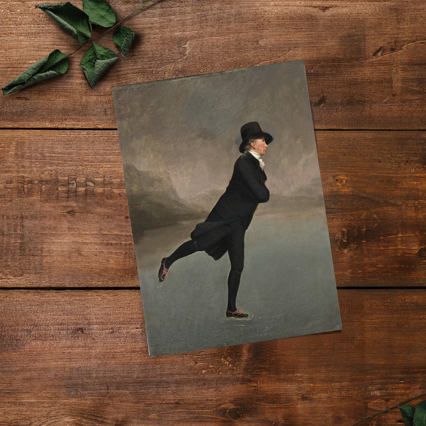 The Skating Minister Print: Henry Raeburn Vintage Art (A4/A3)