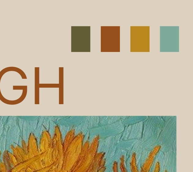 Van Gogh Sunflowers Print: Fine Art Paper, A4/A3/A2/A1