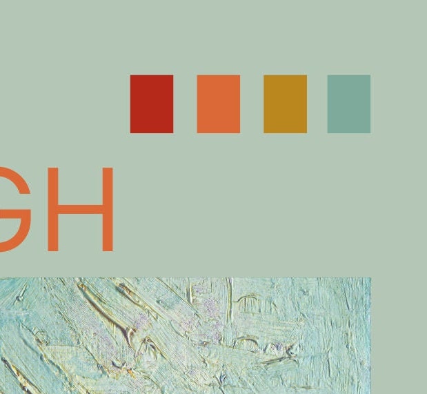 Van Gogh Landscape Print: Modern Dutch Wall Art (A4, A3)