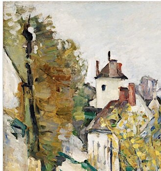 Cézanne 'House of Dr. Gachet' Print: Post-Impressionist French Art