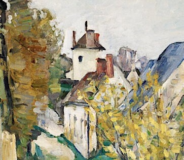Cézanne 'House of Dr. Gachet' Print: Post-Impressionist French Art