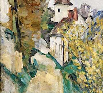 Cézanne 'House of Dr. Gachet' Print: Post-Impressionist French Art
