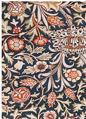 William Morris 'Trent' Floral Art Print: Pre-Raphaelite Decor