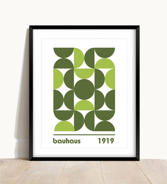 Bauhaus Vintage Print