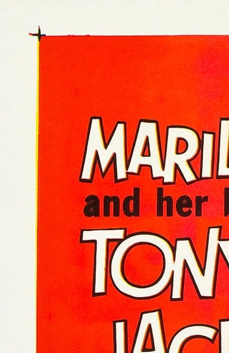Some Like it Hot Poster: Vintage Marilyn Monroe Movie Print
