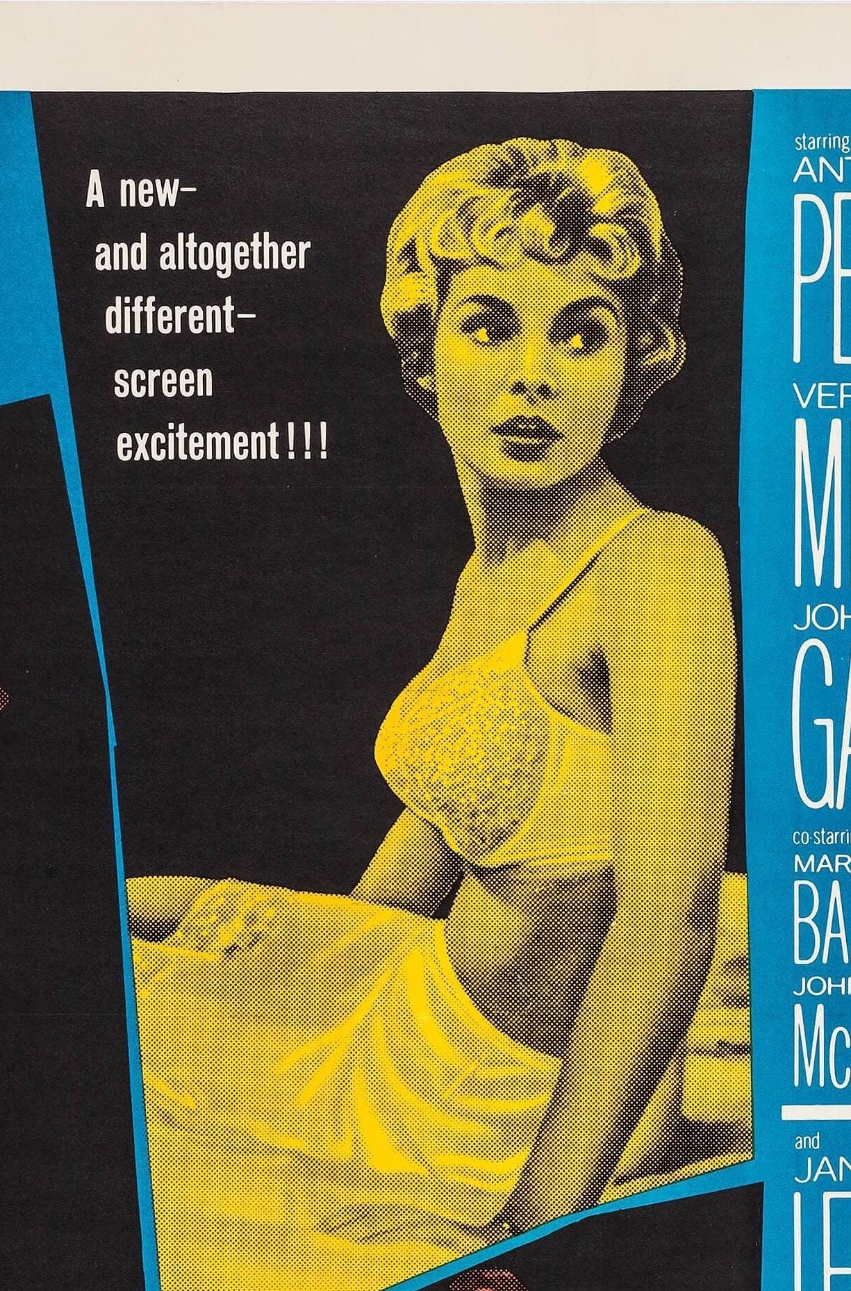 Psycho Movie Poster: Vintage Cinema Style Print