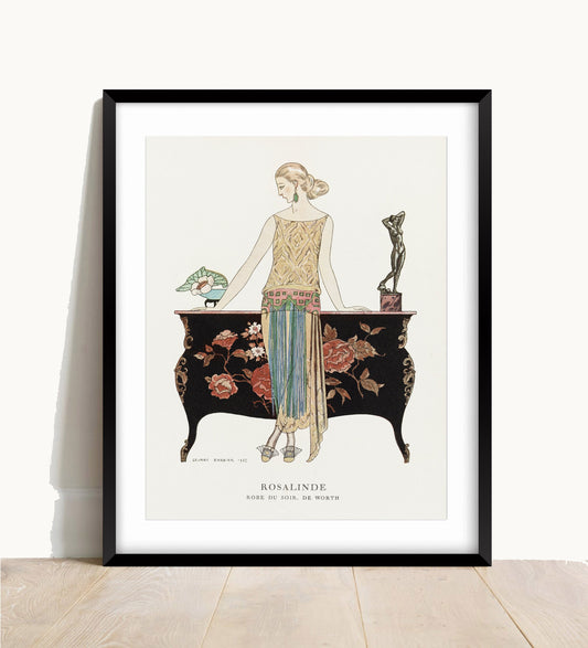 George Barbier, Rosalinde Print
