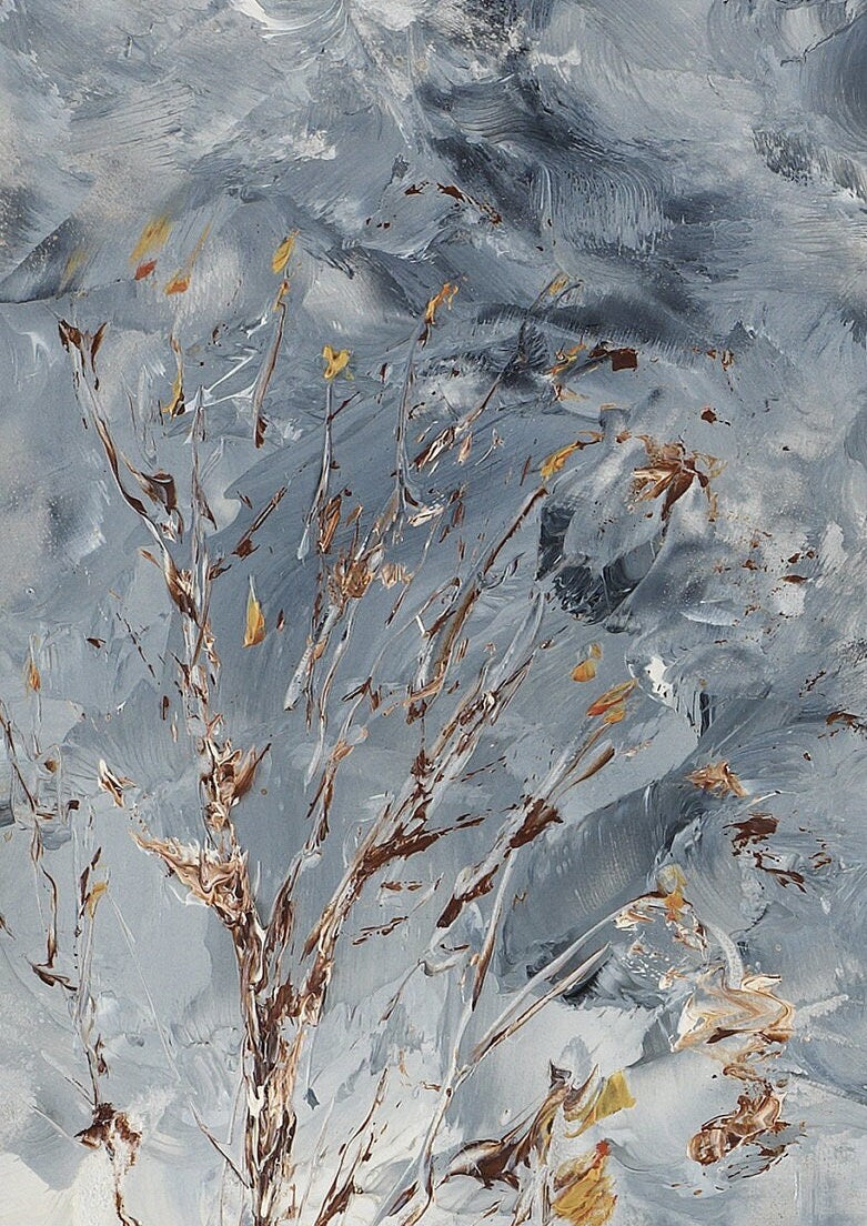 August Strindberg Birch Tree Print: Vintage Swedish Landscape Art