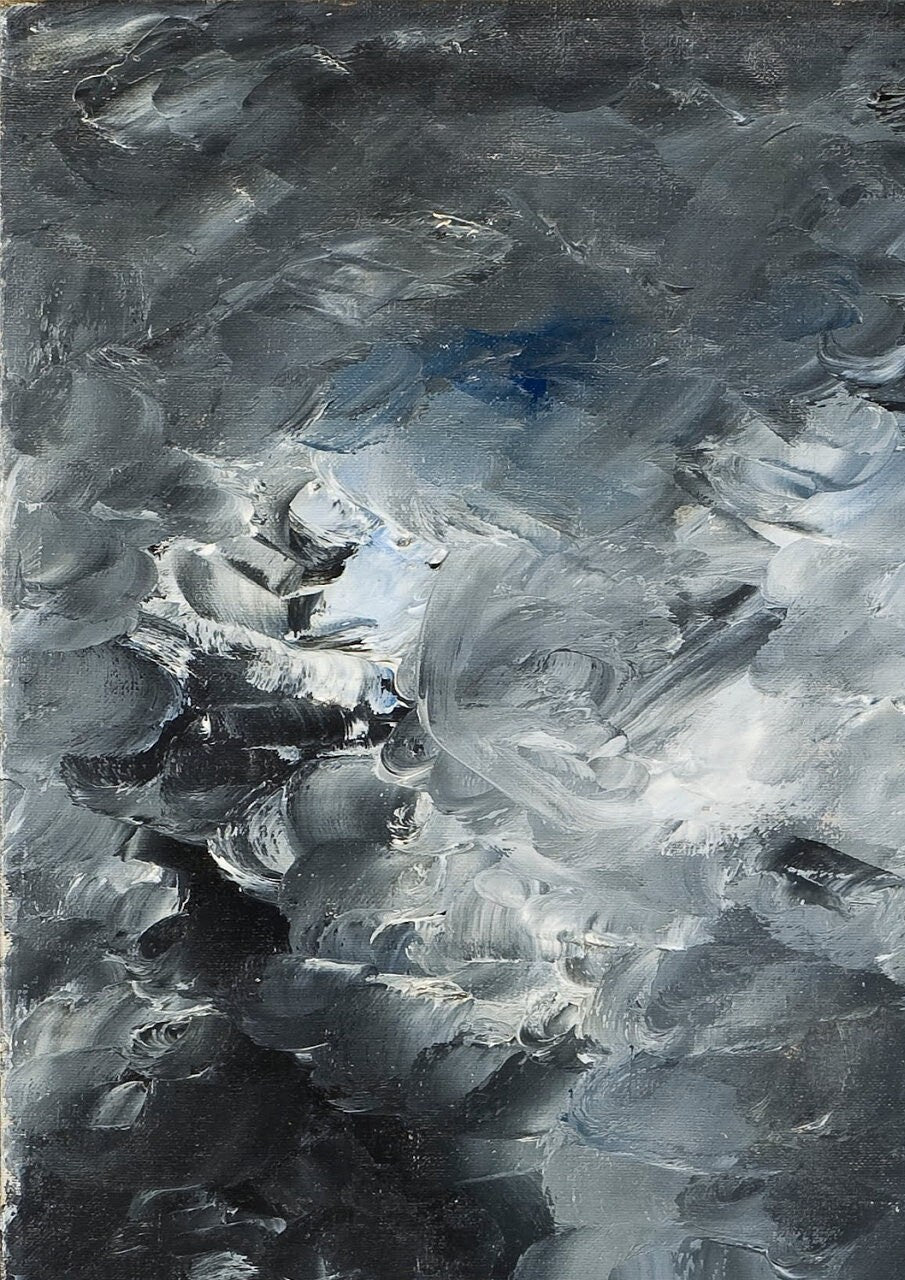 August Strindberg 'The Town' Print: Vintage Swedish Wall Art