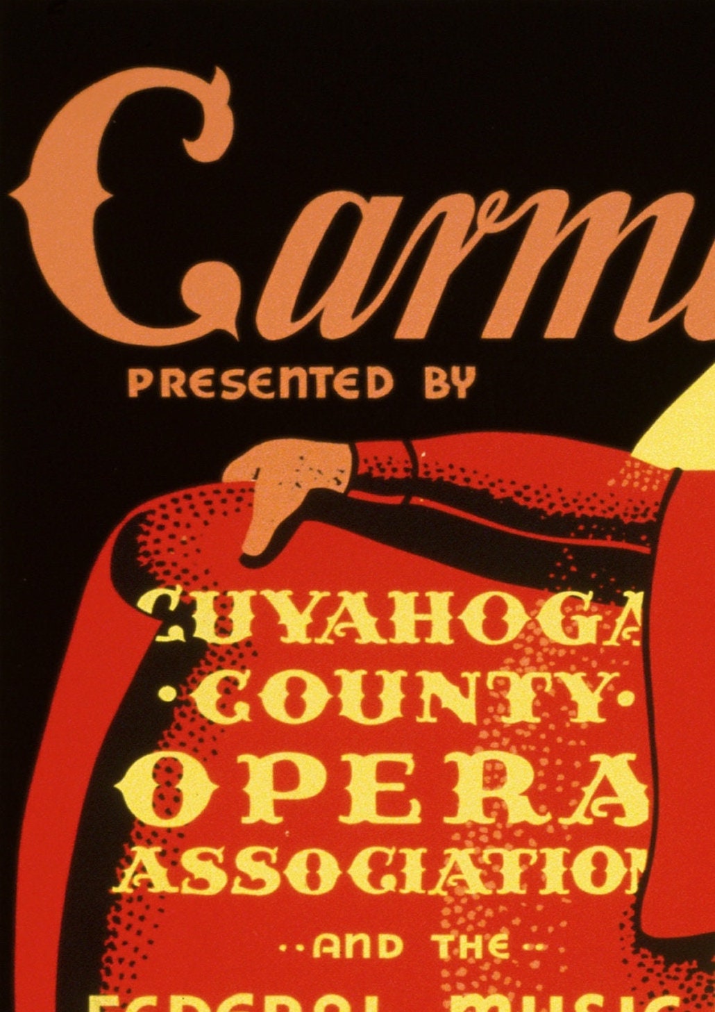 Carmen Opera Vintage Poster: Georges Bizet, French Art Print