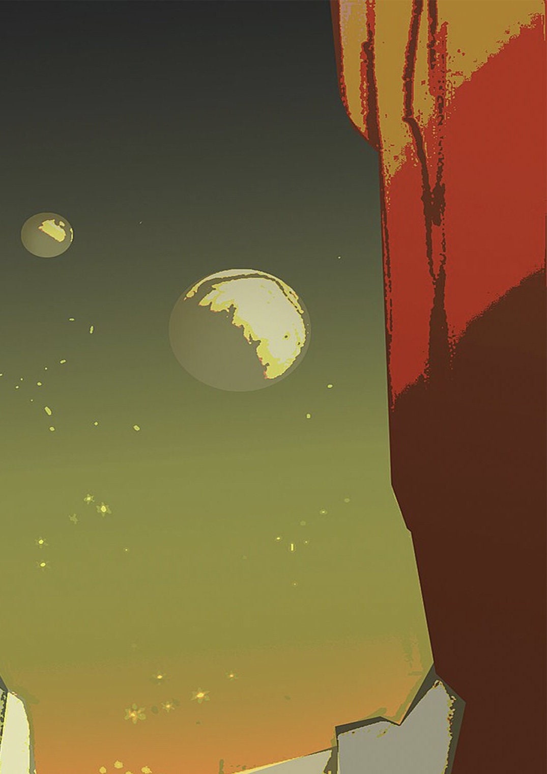 Vintage NASA Mars Recruitment Poster: Space Travel Art Print