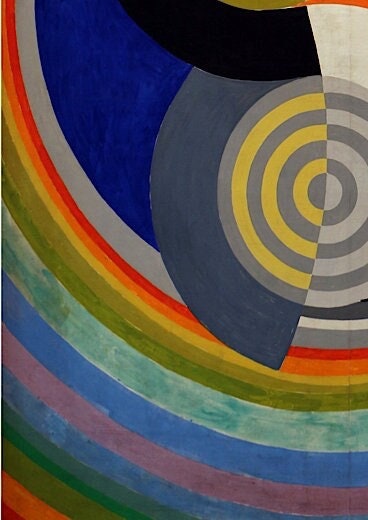 Robert Delaunay Print: Relife Rythms, Orphism Art (A4/A3)