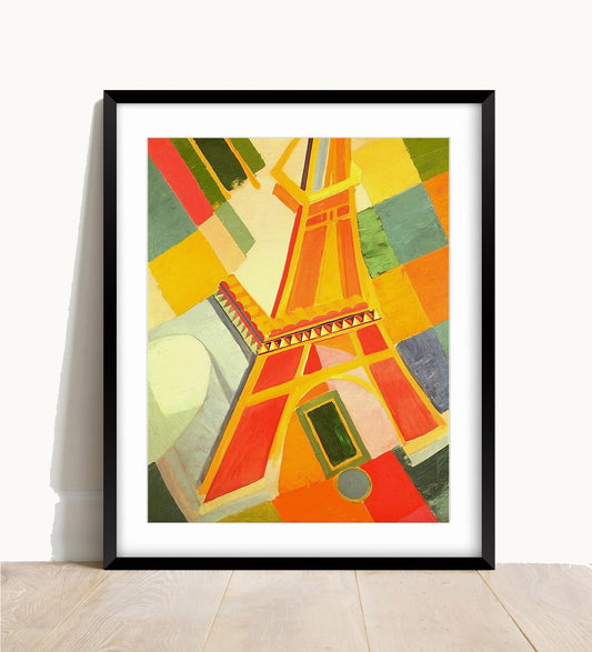 Robert Delaunay, Eiffel Tower Print