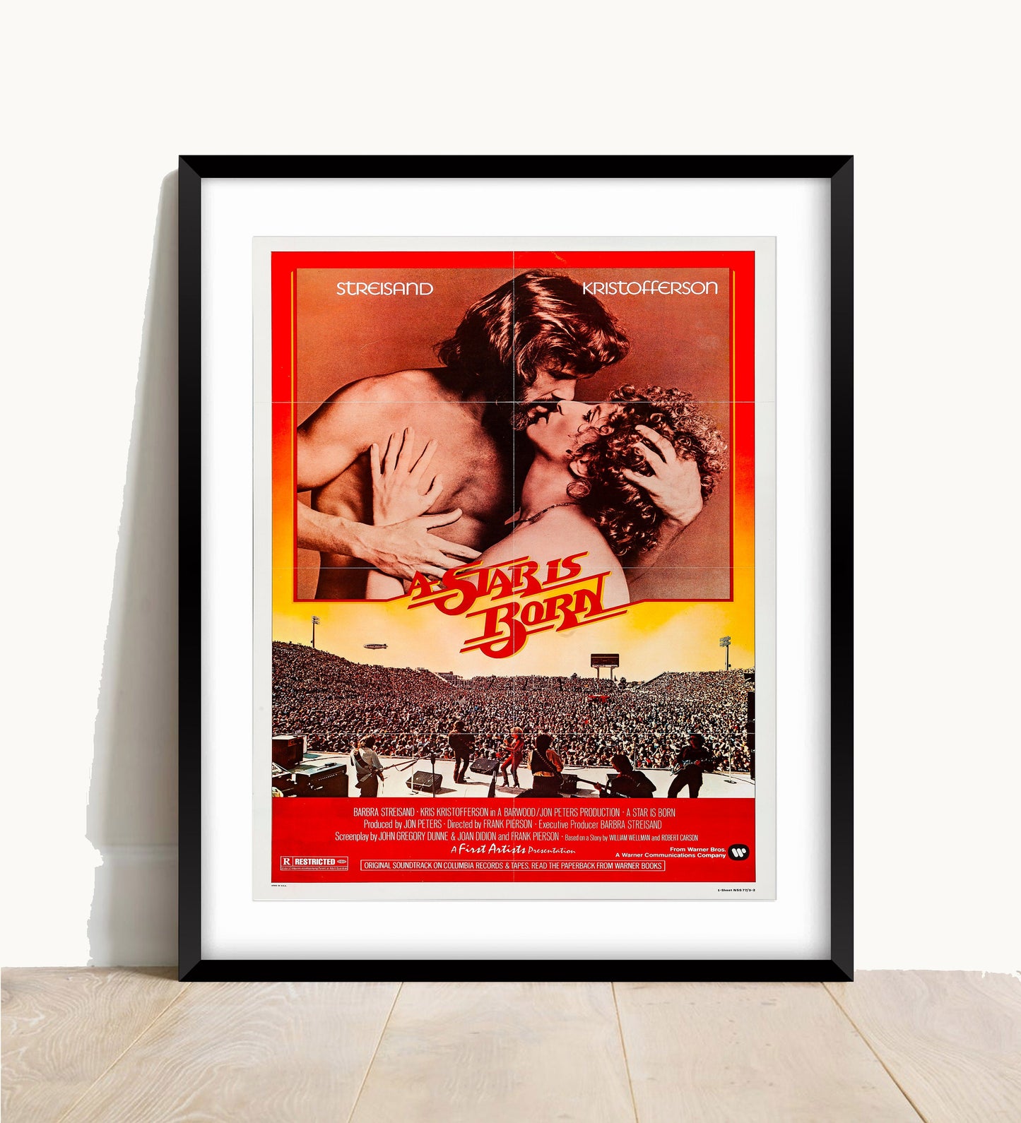 A Star is Born Movie Poster: Barbra Streisand, Vintage Cinema Art