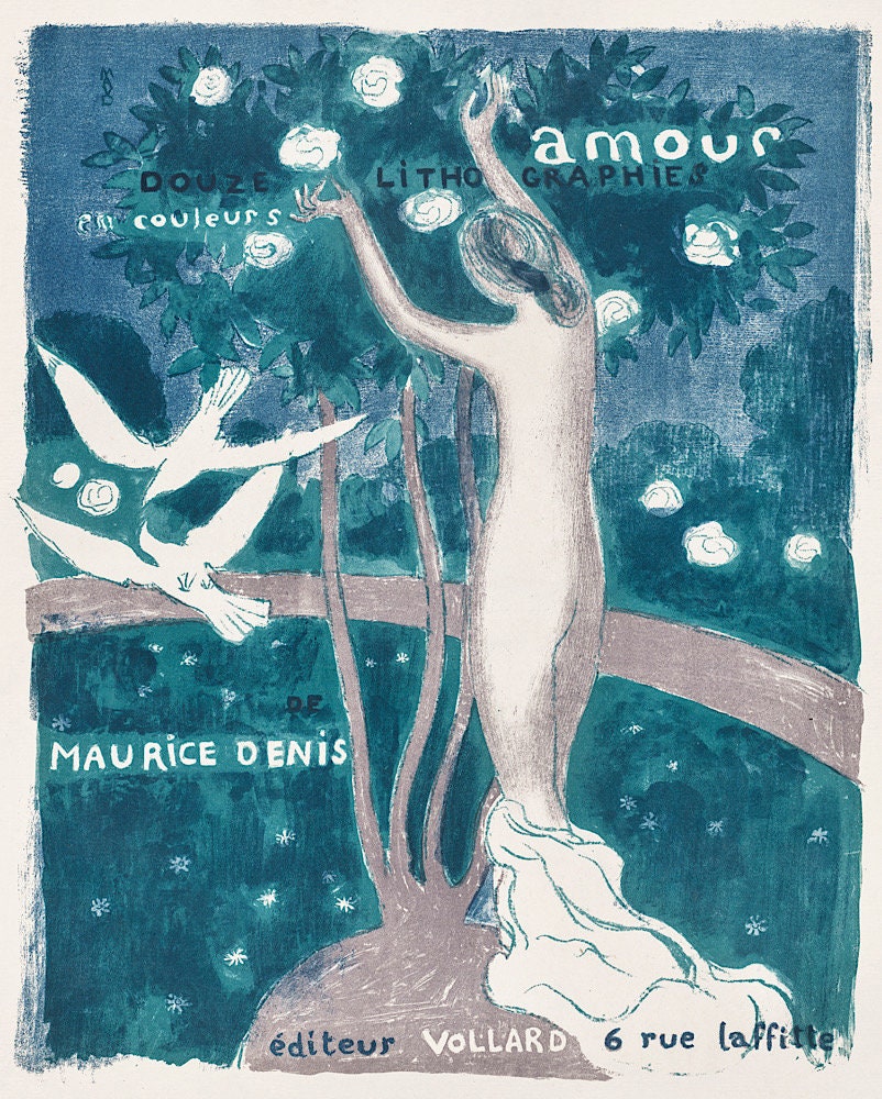 Maurice Denis 'Amour' Poster: Vintage Fine Art Print