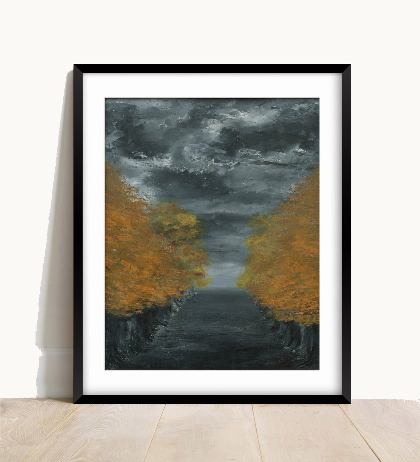 August Strindberg 'The Avenue' Print: Vintage Swedish Landscape Art