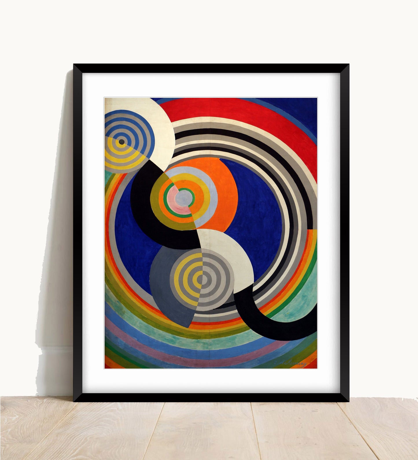 Robert Delaunay Print: Relife Rythms, Orphism Art (A4/A3)