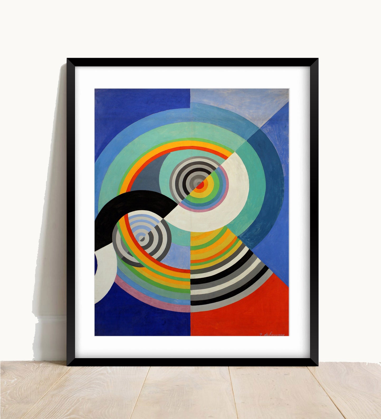 Robert Delaunay Print: Orphism Art Poster, Relife Rythms (A4/A3)