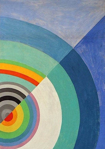 Robert Delaunay Print: Orphism Art Poster, Relife Rythms (A4/A3)
