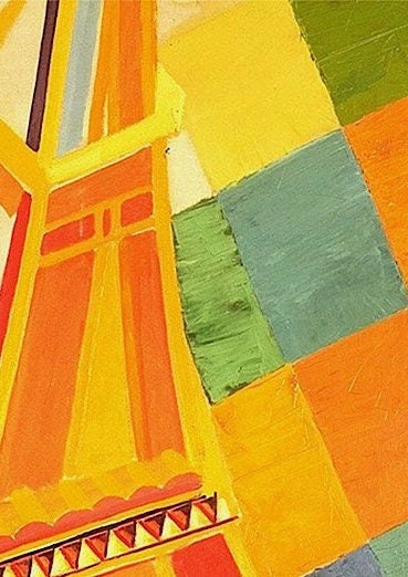 Robert Delaunay Eiffel Tower Print: French Art Poster