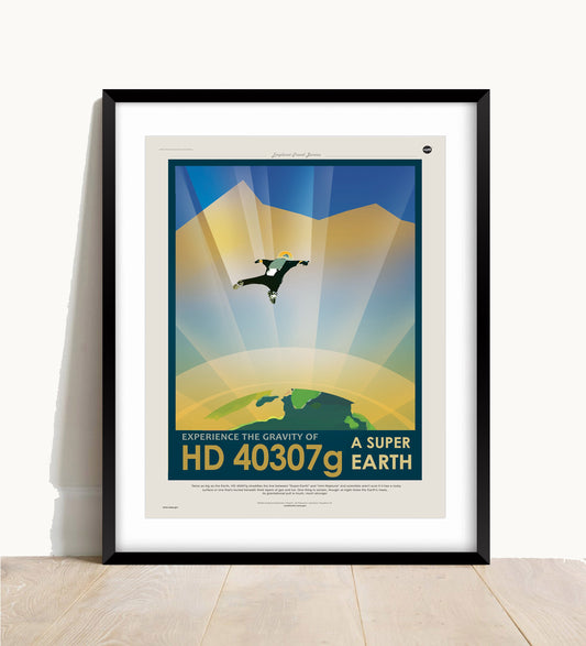 NASA Recruitment Vintage Print