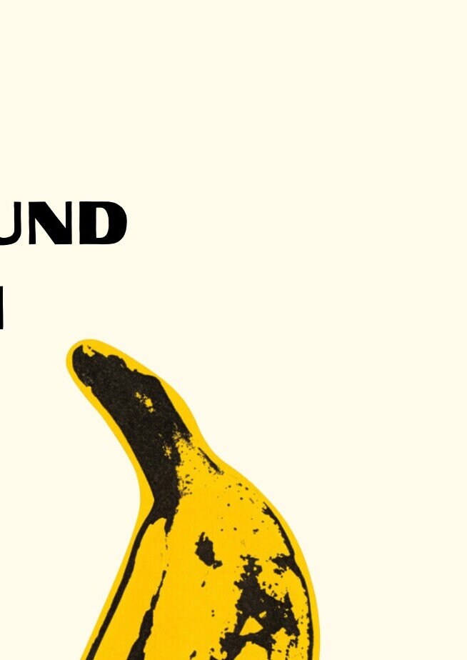 Andy Warhol Velvet Underground Banana Poster: Pop Art Print