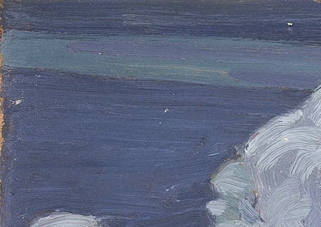 Tom Thomson Moonlight Fall Print: Vintage Canadian Art (A4/A3)