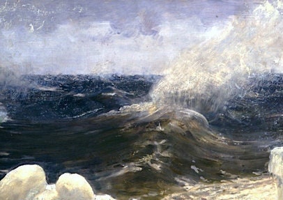 Ilya Repin: What Freedom! Vintage Sea Art Poster