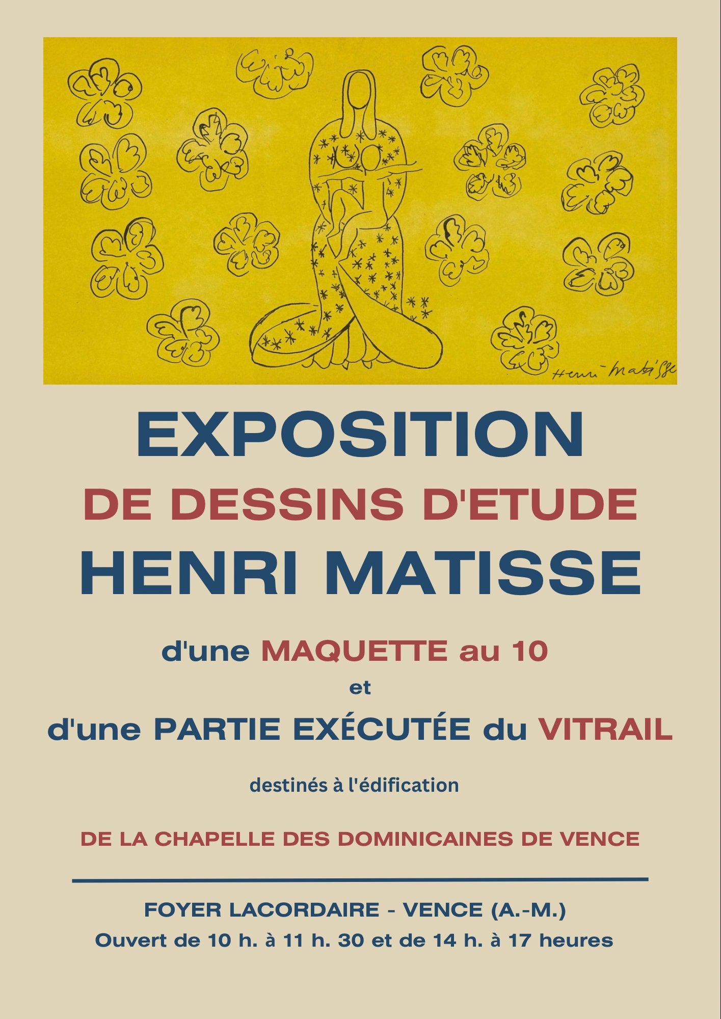 Henri Matisse Exhibition Art Print: Abstract Giclée Reproduction