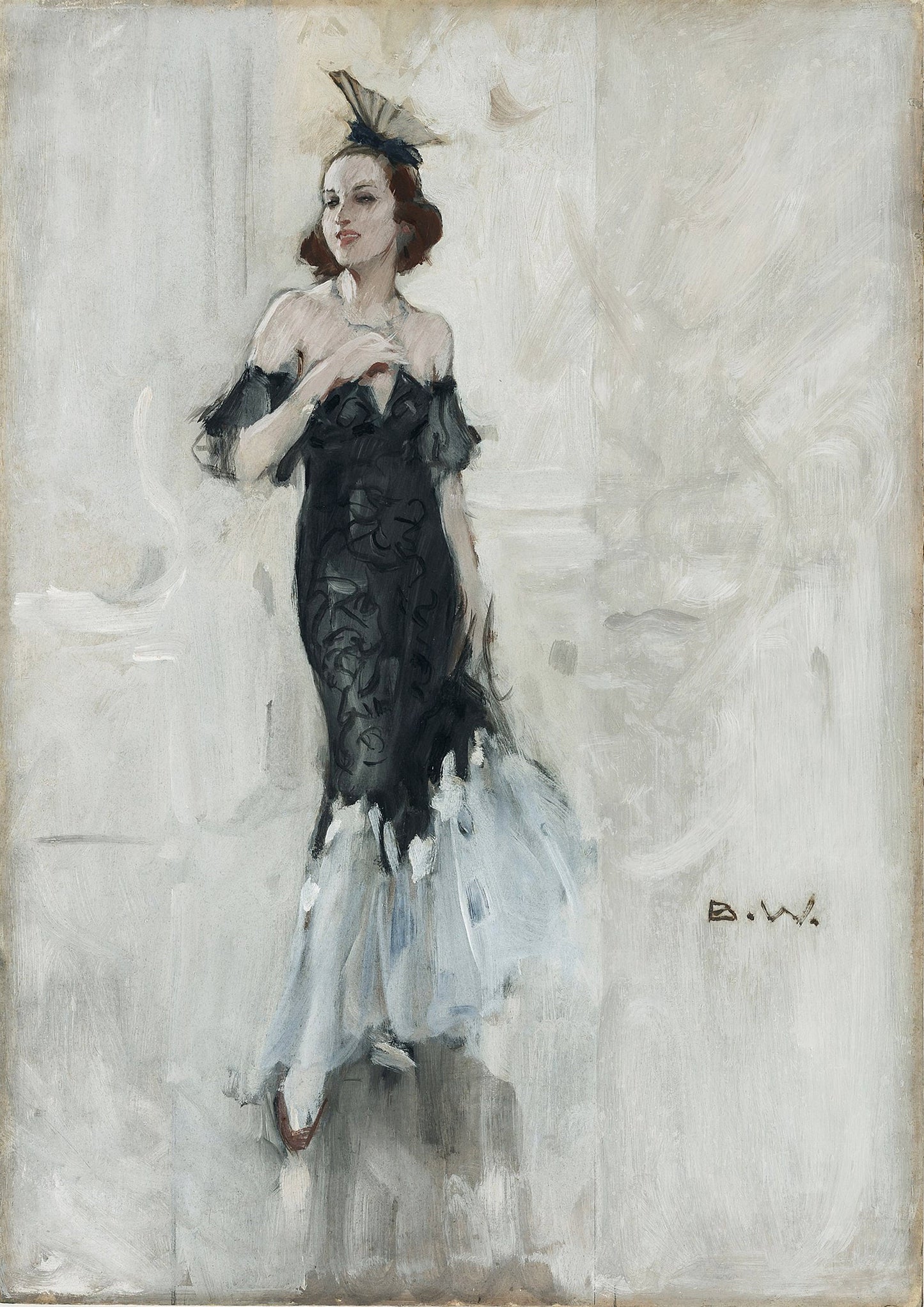 Brynolf Wennerberg Art Deco Print: Swedish German Painter