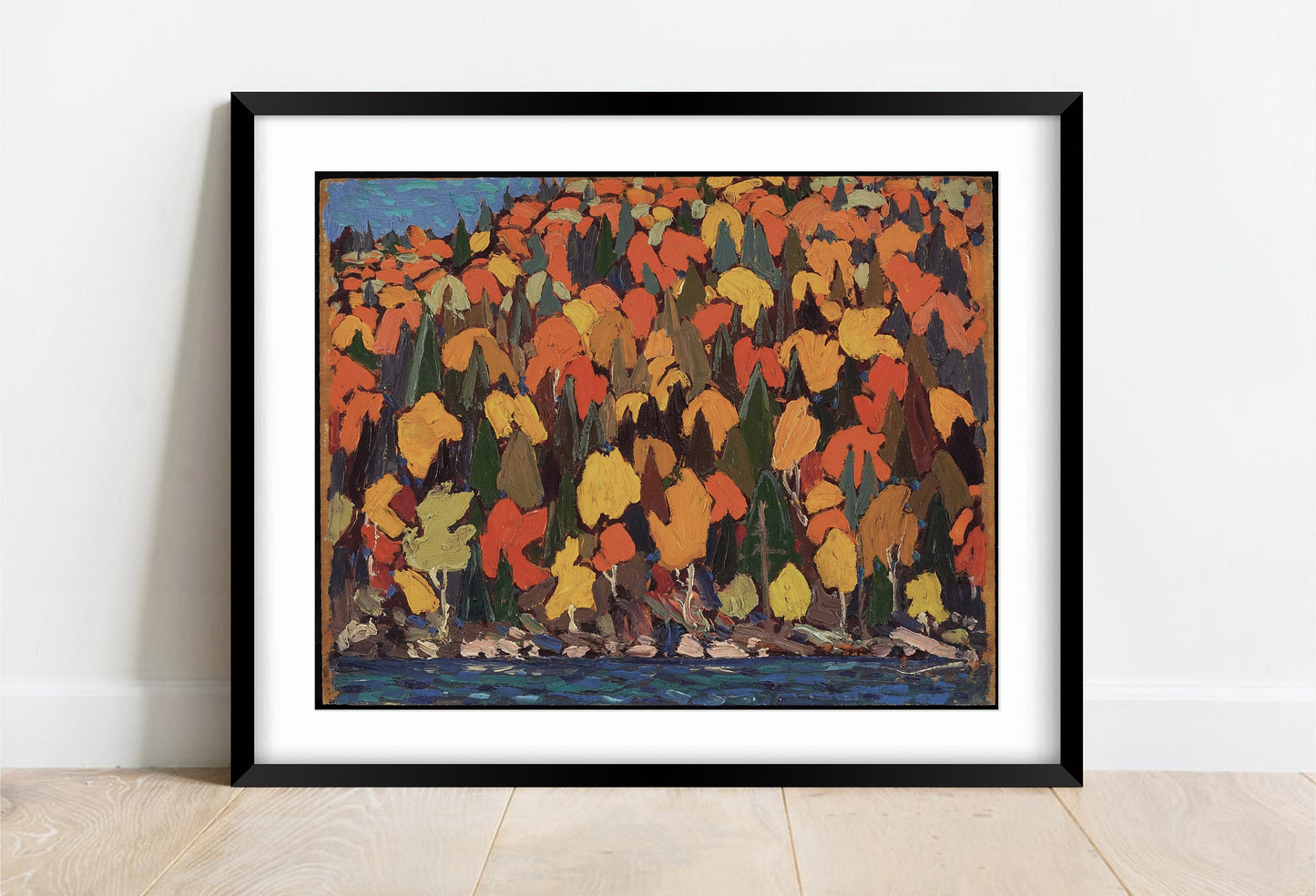 Tom Thomson Autumn Foliage Art Print: Vintage Canadian Landscape