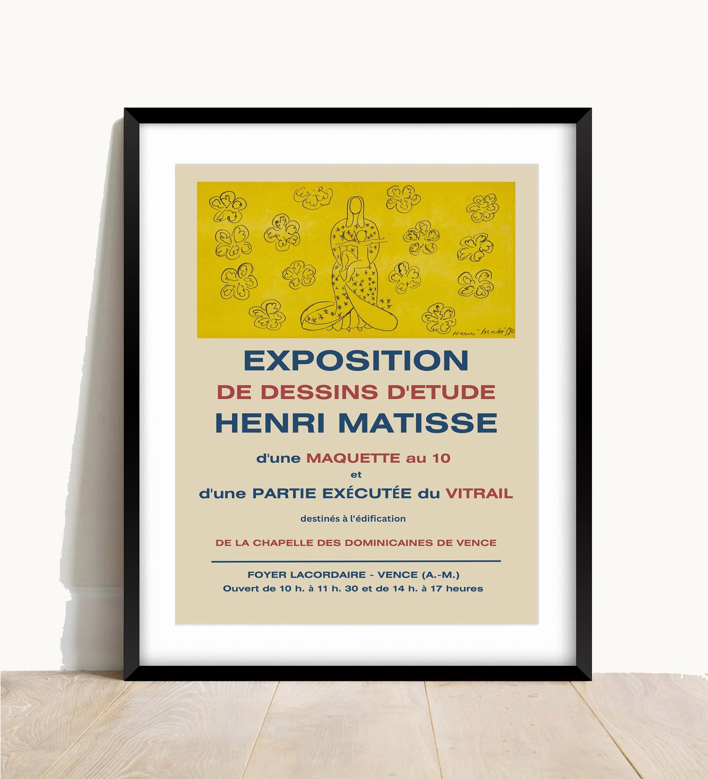 Henri Matisse Exhibition Art Print: Abstract Giclée Reproduction