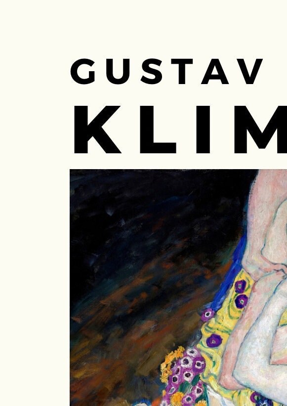 Gustav Klimt 'The Virgin' Art Print: Austrian Wall Art