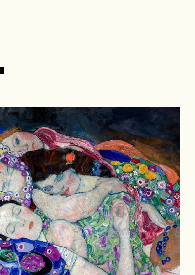 Gustav Klimt 'The Virgin' Art Print: Austrian Wall Art