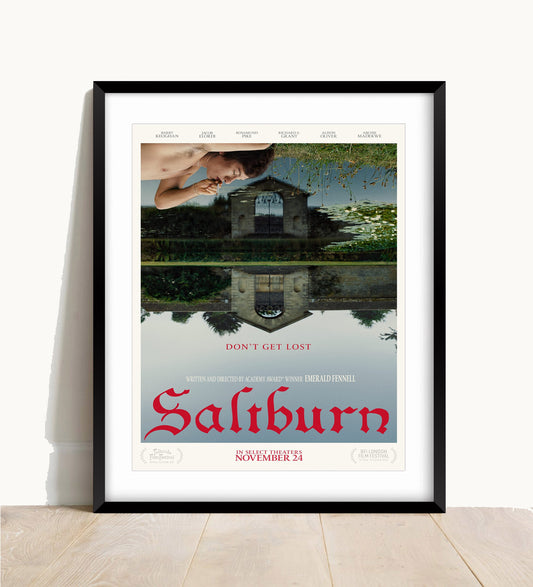 Saltburn Movie Print