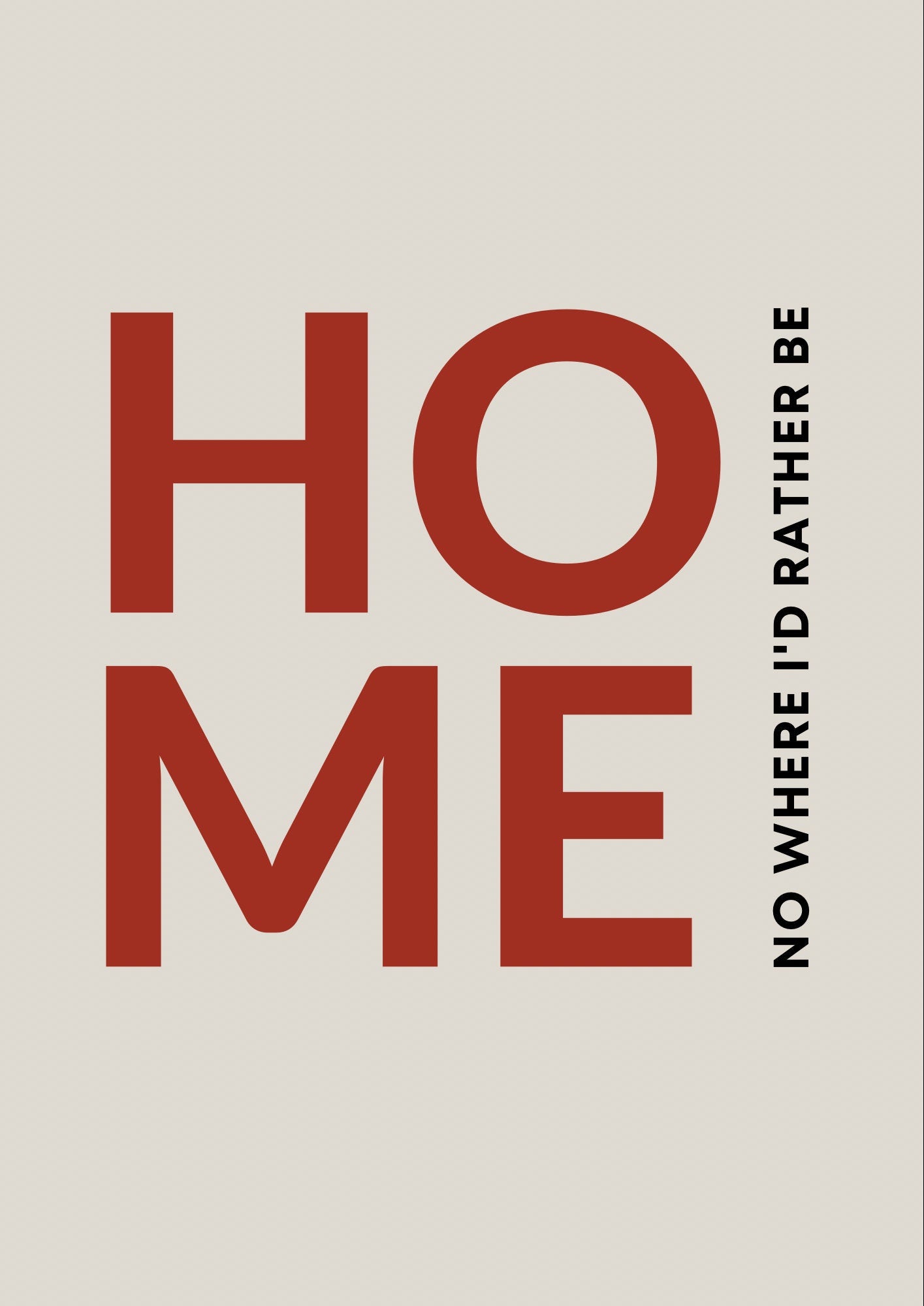 Home Quote Art Print, Hallway Decor, Housewarming Gift