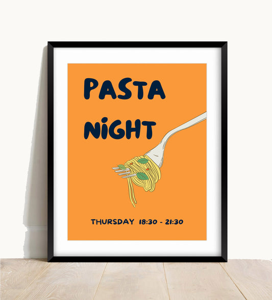 Pasta Night Print