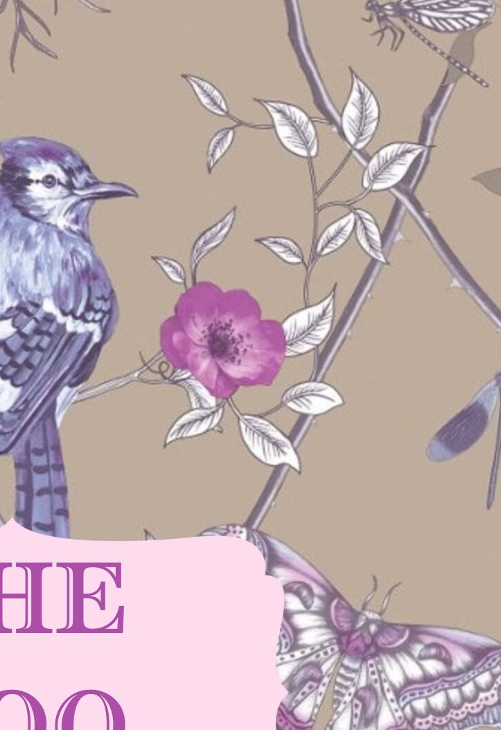 Personalized Bird Print: Funny Bathroom Wall Art, Floral Loo Decor