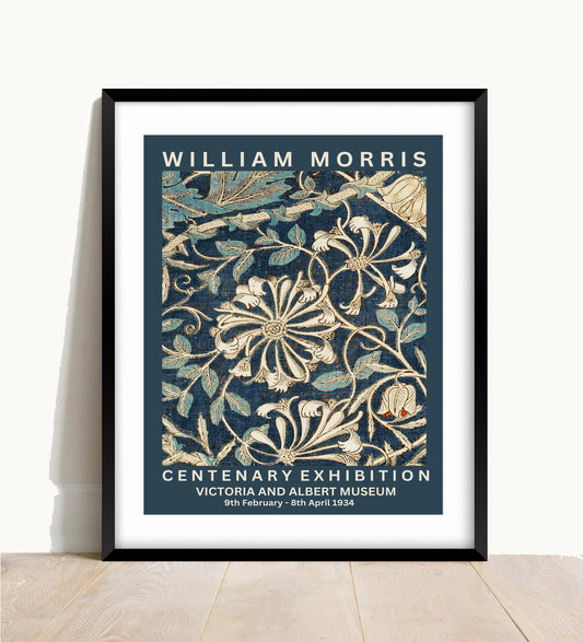 William Morris Peacock and Dragon Print
