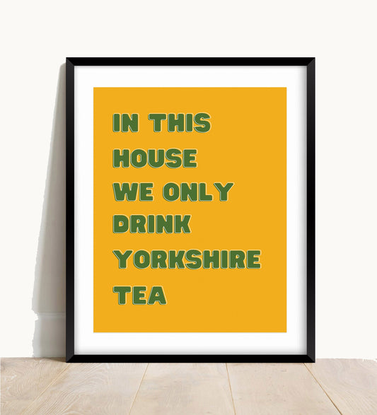 Yorkshire Tea Print