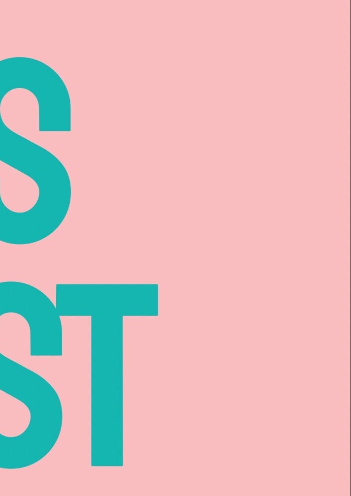 This Must Be The Place Print, Colourful Typography, Hallway Welcome Art
